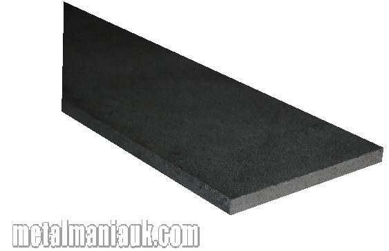 Black flat steel strip 30mm x 3mm x 1mtr 