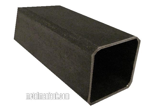 Steel box section 75mm x 75mm x 3mm x 1mtr hollow box section 