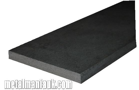 Mild steel black flat strip 50mm x 6mm x 3 mtr new 