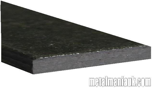 Mild steel Black flat strip 100mm x 6mm x 1000 mm,new. 