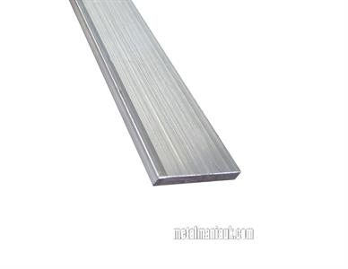 Buy Aluminium flat bar 6082 spec 50mm x 5mm Online