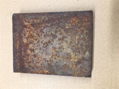 Buy Rusty Block 130mm x 100mm x 18.5mm thick approx Online