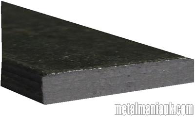 Buy Black Flat steel strip 100mm x 8mm Online