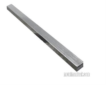 Buy Bright flat mild steel bar 16mm x 8mm Online