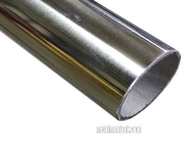 Buy Stainless steel tube 304 spec bright polished 1 3/4 (44.4mm)O/D x 1.2mm wall Online