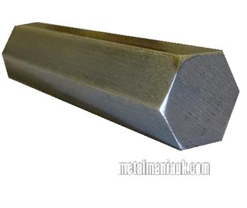 Buy Steel hexagon bar 25mm A/F EN1A spec