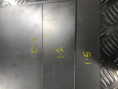 Buy Garage/Workshop sheet packs 0.9,1.2,1.5mm 1000mm x 500mm Online