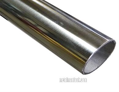 Buy Stainless steel tube 304 spec bright polished 1 1/2 O/D(38.1mm) x 1.5mm wall Online