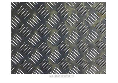Buy Aluminum 5 bar tread plate 3mm 5754H114