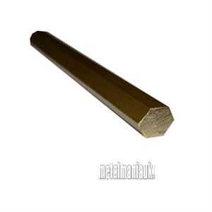 Buy Brass hexagon bar CZ121 1/2