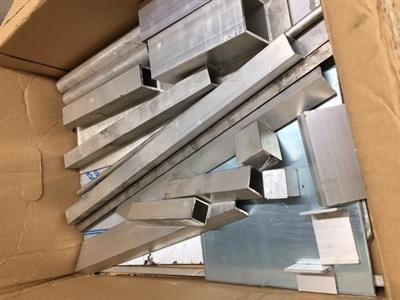 Buy Clearance mixed box of Alum offcuts,great for TIG welding practice Online
