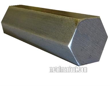 Buy Steel hexagon bar  28mm A/F EN1A