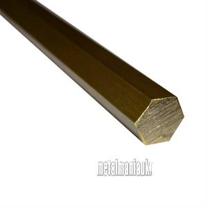 Buy Brass hexagon bar CZ121 3/4