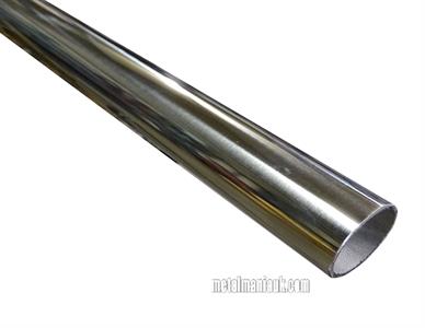 Buy Stainless steel tube 304 bright polished 3/4 (19mm)O/D x 1.2mm wall Online