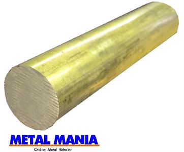 Buy Brass round bar CZ121 1/8 dia Online