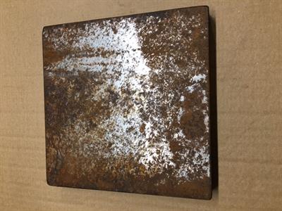 Buy Rusty Block 150mm x 150mm x 20mm thick approx Online