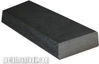 Black Flat steel strip 25mm x 10mm
