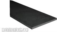 Black flat steel strip 40mm x 3mm