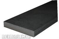 Black Flat steel strip 50mm x 8mm