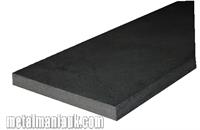 Black Flat steel strip 50mm x 6mm