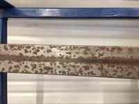 RUSTY Rectangular Hollow section steel ERW 60mm x 20mm x 1.5mm x 3mtr